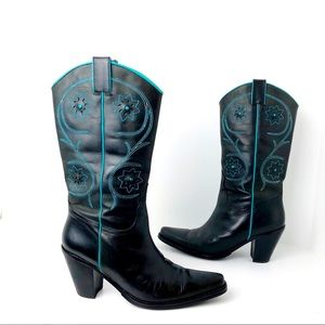 Franco Sarto cowboy boots